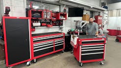 Salazar's Milwaukee Tool setup